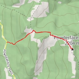 thumbnail for Powderface NE Route - Powderface NE Route