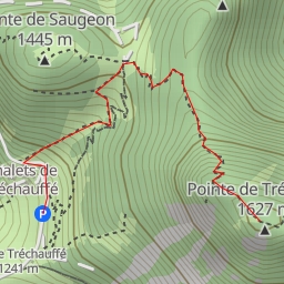 thumbnail for Pointe de Tréchauffé