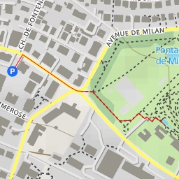 thumbnail for Jardin Botanique de Lausanne - Avenue de Cour - Lausanne