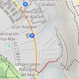 thumbnail for Santa Pola - Área de Salto de Parapente - Avinguda d'Escandinàvia / Avenida de Escandinavia