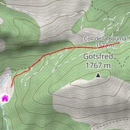 thumbnail for Pista del Coll de Bena al Coll de Bauma