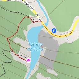 thumbnail for Cascade du Rouget - Route de la Cascade du Rouget