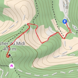 thumbnail for Piste du Grand Montmirail
