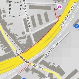 thumbnail for Miradoiro da Ameixaga - Rúa de Guimarães - Santiago de Compostela