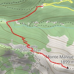 thumbnail for Monte Malvuerich alto