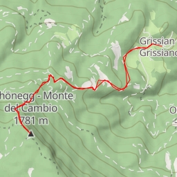 thumbnail for Schöneggweg - Sentiero Monte del Cambio - Unsere Liebe Frau im Walde-St. Felix - Senale-San Felice