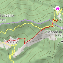 thumbnail for Via di cresta Monte Nudo