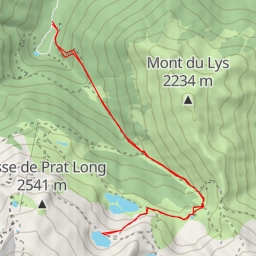 thumbnail for Sentier Crête de la Serre des Cabales
