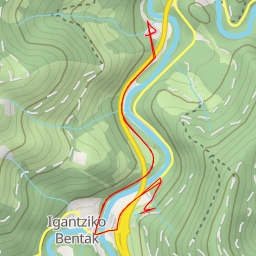 thumbnail for Zeruneta zubia - Iruña - Behobia errepidea / Carretera Pamplona -Behobia