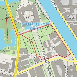 thumbnail for Чугунный мостик Росси - Санкт-Петербург