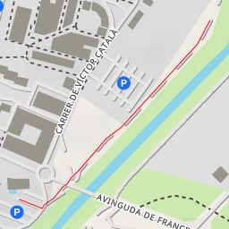 thumbnail for Camp de futbol municipal Josep Seguer - Carrer de Víctor Català