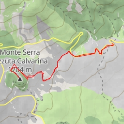 thumbnail for Monte Serra Pizzuta Calvarina