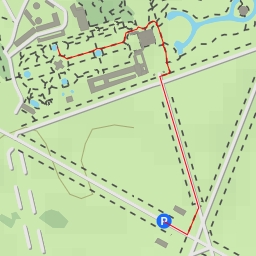 thumbnail for Deux enfants jouant avec un cygne - Allée des Deux Trianons