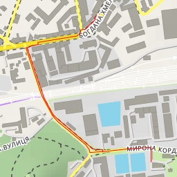 thumbnail for вулиця Мирона Кордуби - Львів