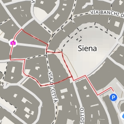 thumbnail for Via di Diacceto - Siena