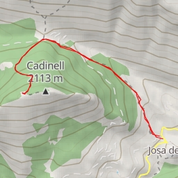 thumbnail for Camí de Josa de Cadí a Cornellana - Camí de Josa de Cadí a Cornellana - Josa i Tuixén