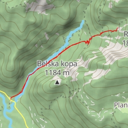 thumbnail for Pot Kamniška Bela - Presedlaj