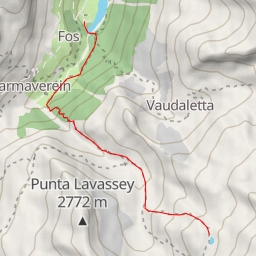thumbnail for Traccia Punta di Leynir cresta SW - Traccia Punta di Leynir cresta SW