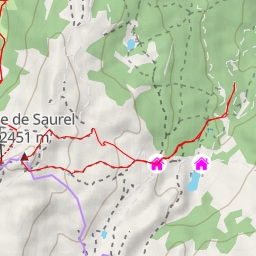 thumbnail for Cima Saurel / Cime de Saurel