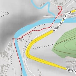 thumbnail for Вид на зруйнований міст