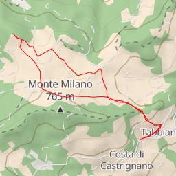 thumbnail for Sella Monte Arvei Sud-Est - Strada forestale