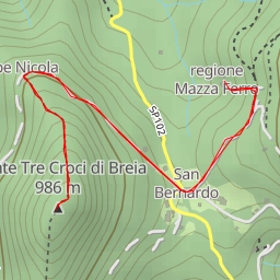 thumbnail for Monte Tre Croci di Breia
