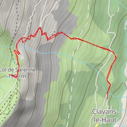 thumbnail for Route du Col de Sarenne - Clavans-en-Haut-Oisans