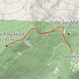 thumbnail for Monte Pala Nord