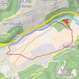 thumbnail for N 90 - La Plagne-Tarentaise