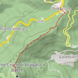 thumbnail for Monte Croce di Bragalla