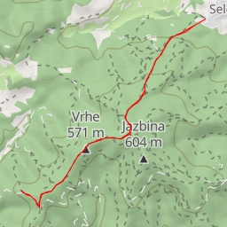 thumbnail for Babčarjev tabor normal route