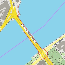 thumbnail for Вид с Дворцового моста юго-запад - Дворцовый мост - Санкт-Петербург