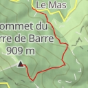 thumbnail for Sommet du Serre de Barre