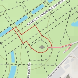 thumbnail for главная аллея «Годы войны» - Москва