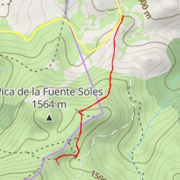 thumbnail for Fuente Soles - Carretera de Arenas al límite con Cantabria, por Sotres - Cabrales