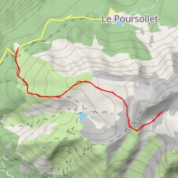 thumbnail for Croix du Sergent Pinelli 2635 m - Cabane du Périmètre au Pas de la Vache