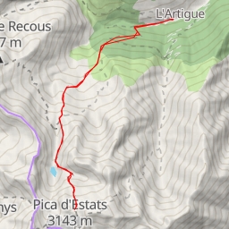 thumbnail for Bivouac 1 petite tente sur rochers - Cresta de la Pica d'Estats