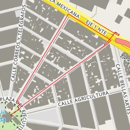 thumbnail for Calle Trabajo y Previsión Social - Calle Trabajo y Previsión Social - Ciudad de México