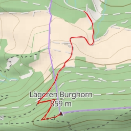 thumbnail for Lägeren Burghorn