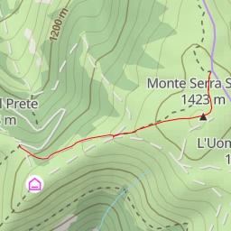thumbnail for Monte Serra Santa - cima nord