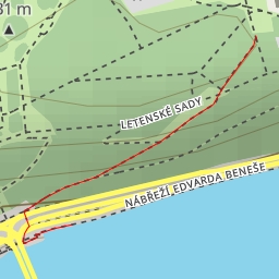 thumbnail for Letenské sady - Hlavní město Praha