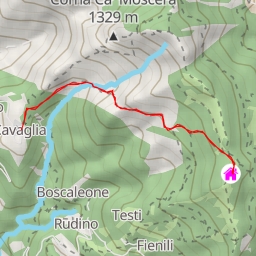 thumbnail for Sentiero per area di caccia - Val Brembilla
