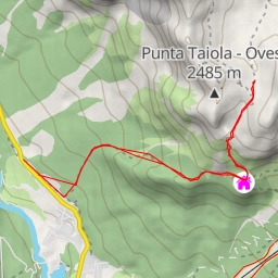 thumbnail for Via normale Punta Taiola