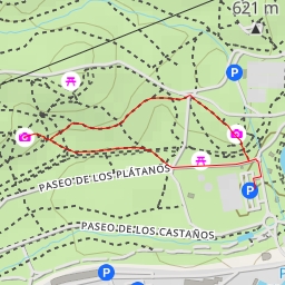 thumbnail for Mirador Glorieta Perdida - Paseo de María Teresa - Madrid