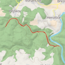 thumbnail for Lesní cesta Pejškovský žleb - Lesní cesta Pejškovský žleb