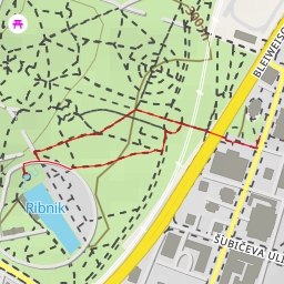 thumbnail for Fontana Tivoli pri ribniku - Jakopičevo sprehajališče - Ljubljana
