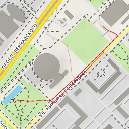 thumbnail for Ломоносовский проспект (дублёр) - Москва