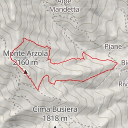 thumbnail for Sentiero per Cima Testona