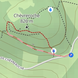 thumbnail for Site de décollage de parapente de Chèvreroche