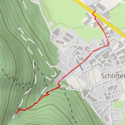 thumbnail for Schlitterer Waserfall